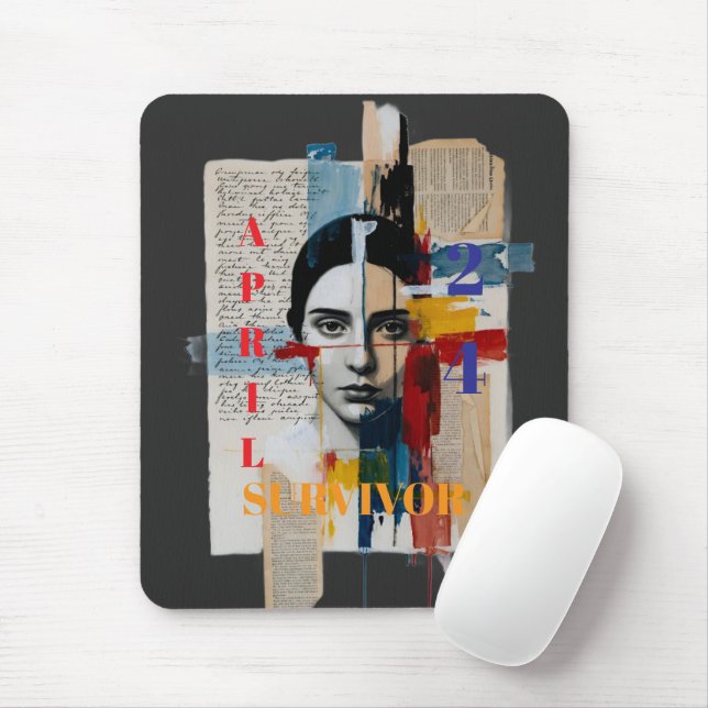 April 24 Survivor Mouse Pad (With Mouse)