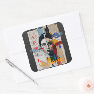 April 24 Survivor Sticker