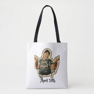 April 24th tote bag
