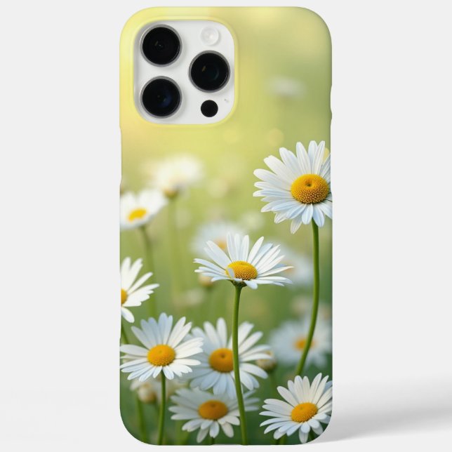 April BIrth Flower Daisy IPhone Case v0.2 (Back)