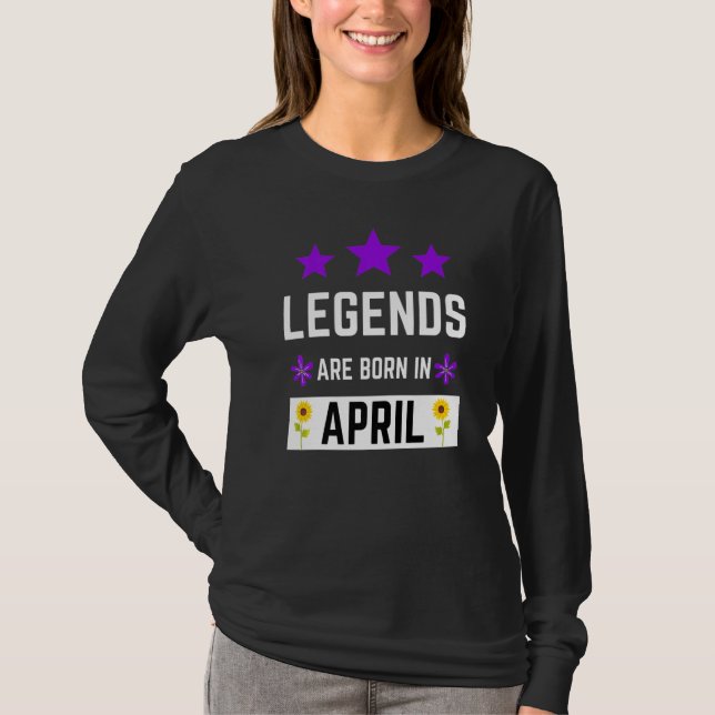 April Birthday Quotes Essential T-Shirt (Front)