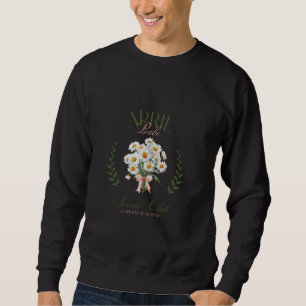 April Birthday Social Club Daisy Birth Flower Coqu Sweatshirt
