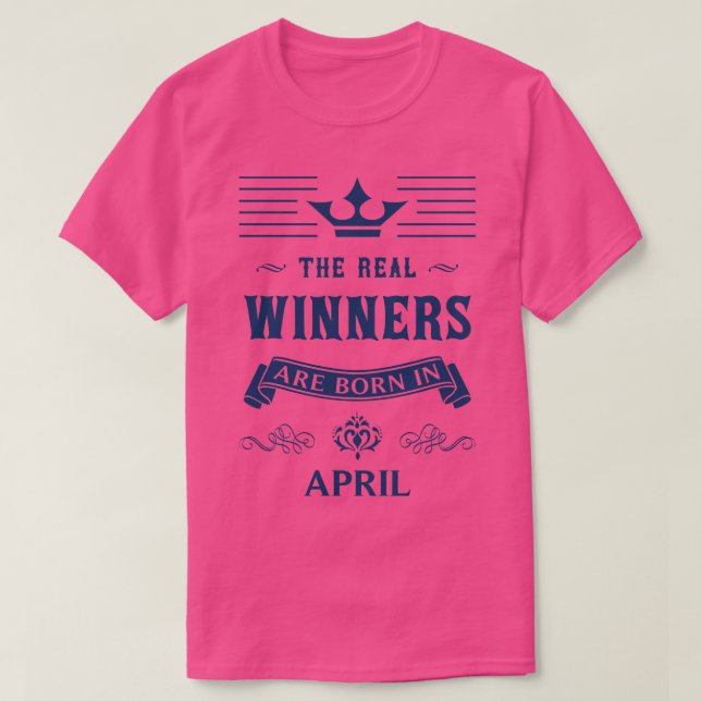 April birthday T-Shirt (Design Front)