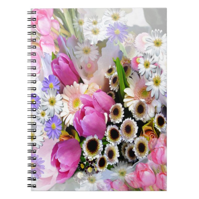 April Bouquet Notebook (Front)