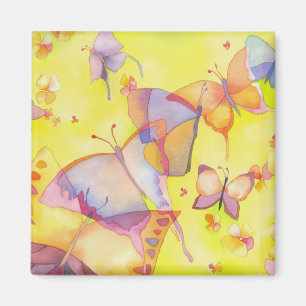 April Butterflies Magnet