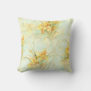 April Daffodils Cushion