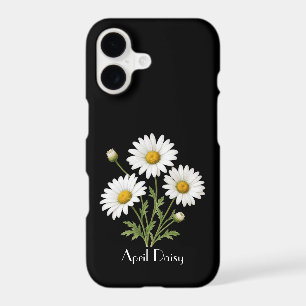 April Daisy Flowers Phone Case