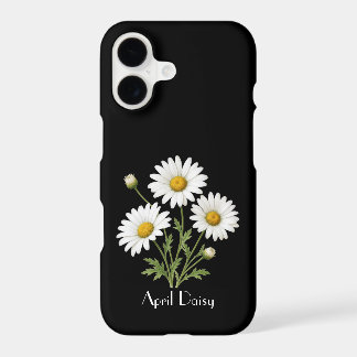 April Daisy Flowers Phone Case