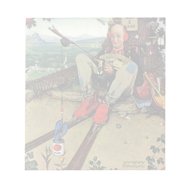 April Fool, 1945 Notepad (Front)