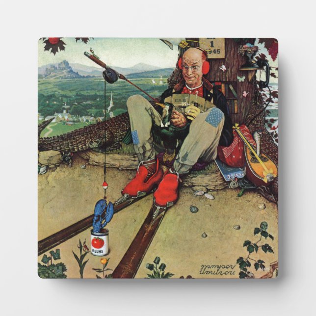 April Fool, 1945 Plaque (Front)