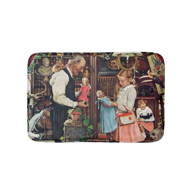 April Fool, 1948 Bath Mat (Front)