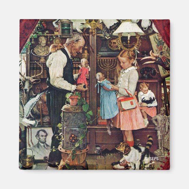 April Fool, 1948 Magnet (Front)