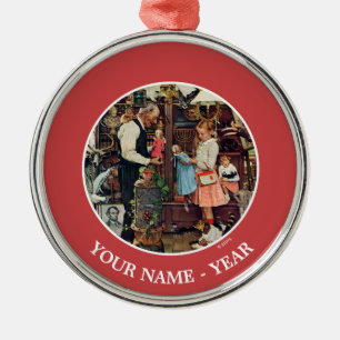 April Fool, 1948 Metal Tree Decoration