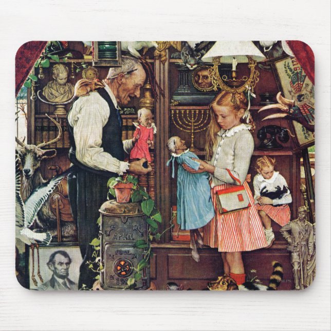 April Fool, 1948 Mouse Mat (Front)