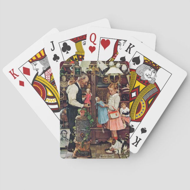 April Fool, 1948 Playing Cards (Back)