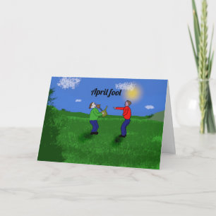 April fool card