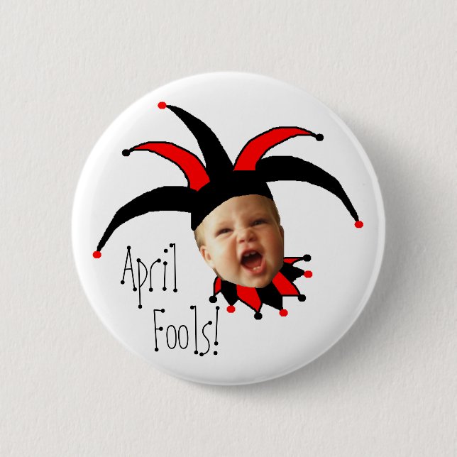 April Fools Button (Front)