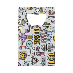 April Fools: Colourful Doodle Set.