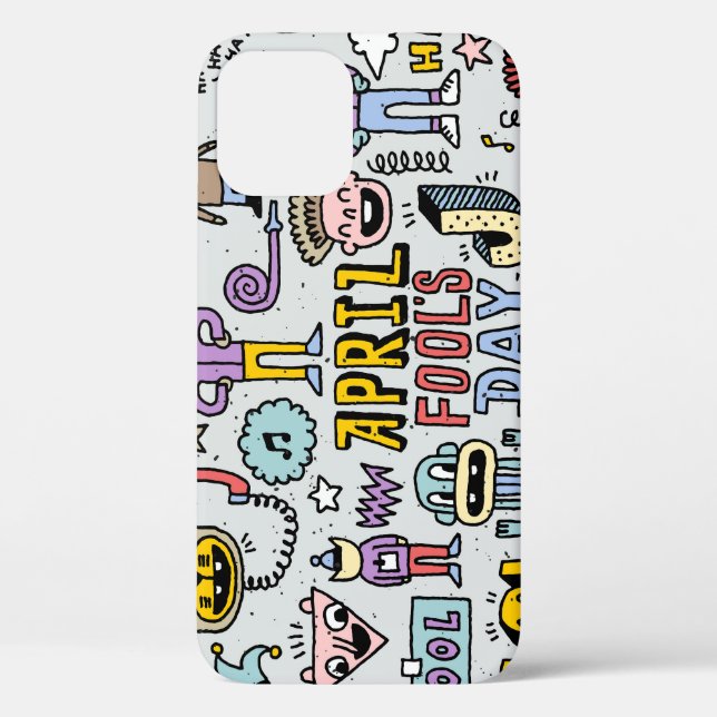 April Fools: Colourful Doodle Set. Case-Mate iPhone Case (Back)