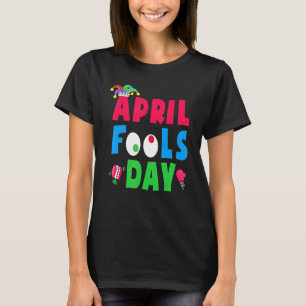April Fool's Day  April 1st joke Pranks Kids Boys T-Shirt