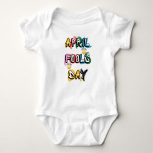 April Fools day April first Colour Baby Bodysuit