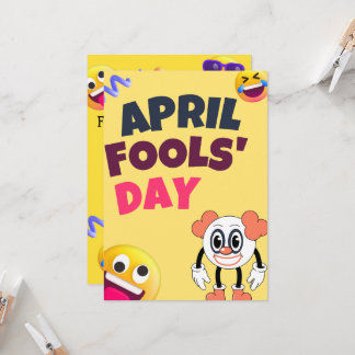 April Fool's Day Birthday Greeting Card