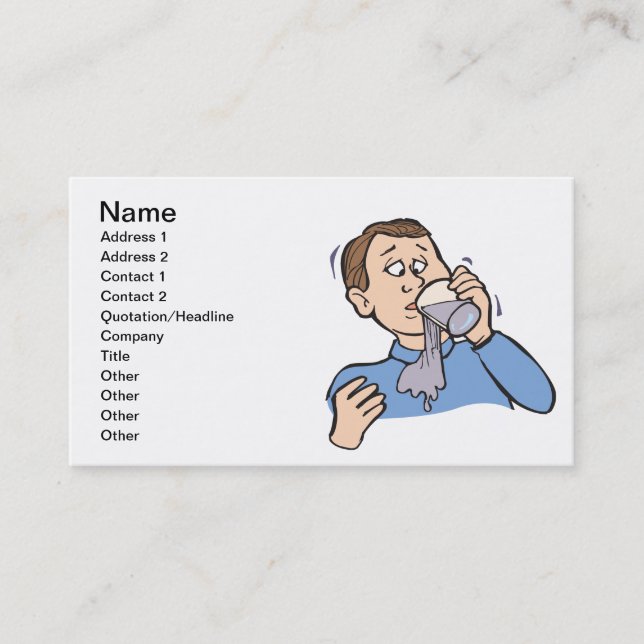 April Fools Day Business Card (Front)