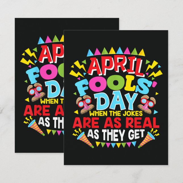 April Fools' Day Card (Front/Back)