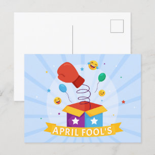 April Fool's Day Holiday Postcard