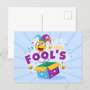 April Fool's Day Holiday Postcard