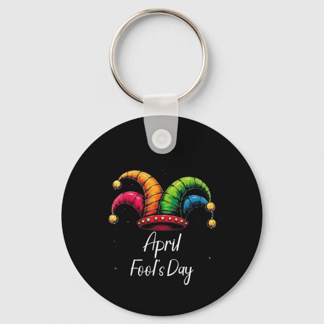 April Fool's Day Key Ring (Front)