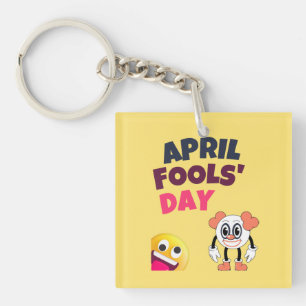 April Fool's Day  Key Ring