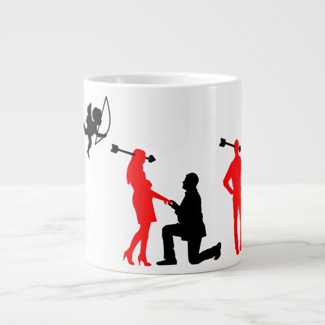 April fools day large coffee mug (Front)