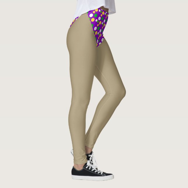 April Fools Day Leggings Polka Dot Bottoms (Right)