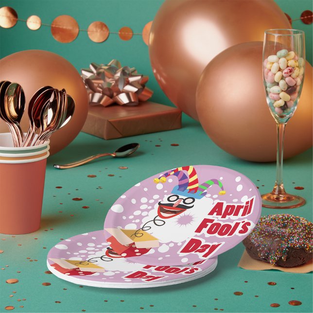 April Fools Day Paper Plate (Creator Uploaded)
