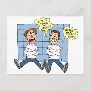 April Fools Day Postcard