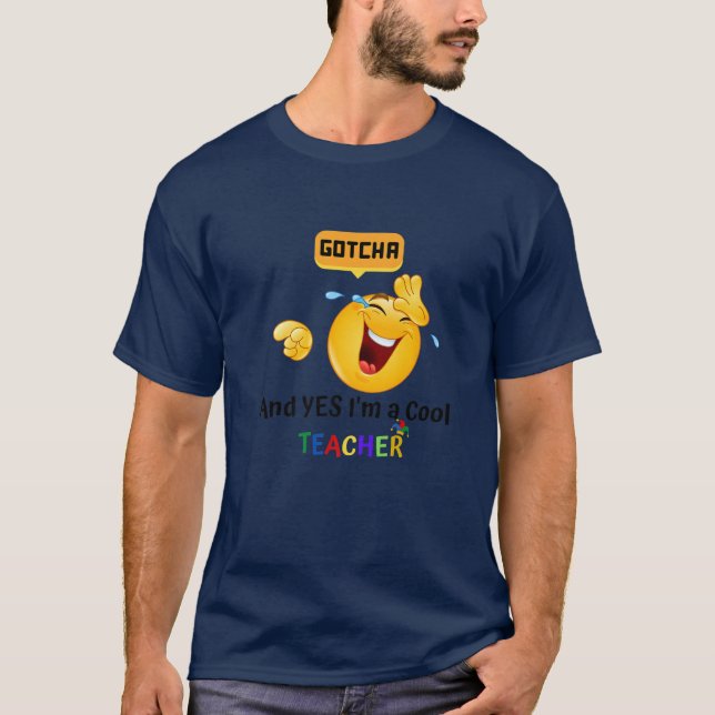 April Fools Day Prank Teacher T-Shirt (Front)