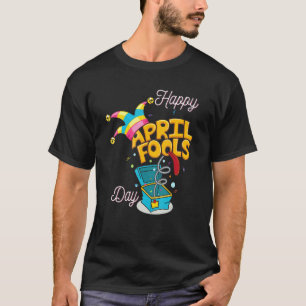 April Fools Day Pranks Kit 1st April Jokes Kids Ad T-Shirt