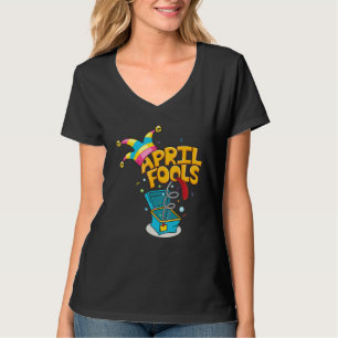 April Fools Day Pranks Kit 1st April Jokes Kids Ad T-Shirt