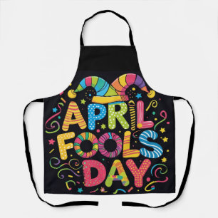 April fools jokes apron