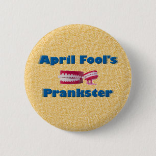April Fool's Prankster 6 Cm Round Badge