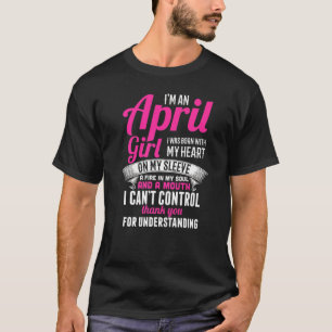 April Girl Birthday  April Birthday Essential T-Shirt