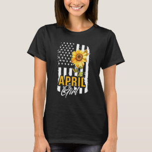 April Girl Queen Women  April Birthday T-Shirt