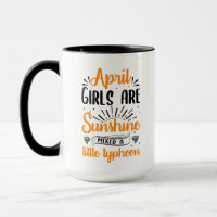 april girls  are sunshine  mixed a  little typhoon