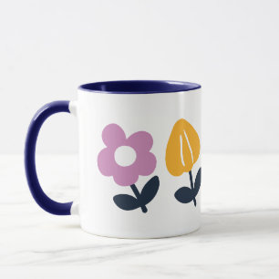 April Hugs and Wet Noses – Floral Part Mug