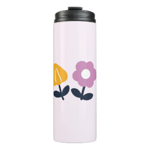 April Hugs and Wet Noses – Floral Part Thermal Tumbler