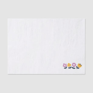 April Hugs and Wet Noses – Floral Part Tissue Paper