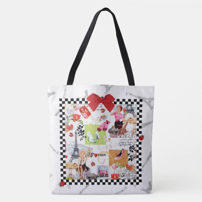 April in Paris 1 Tote Bag (Front)