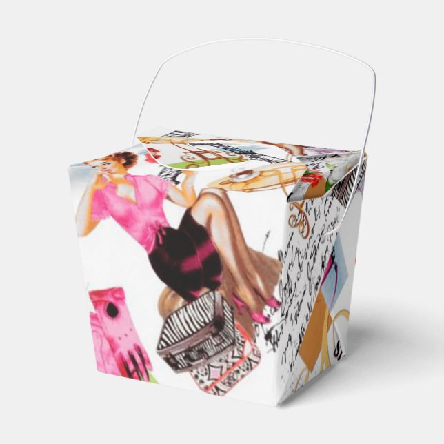 April in Paris 2 Favour Box (Front Side)