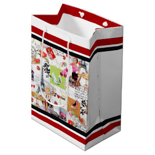 April in Paris 2 Medium Gift Bag